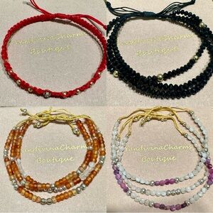 Vibrant Beaded Bracelet Set by